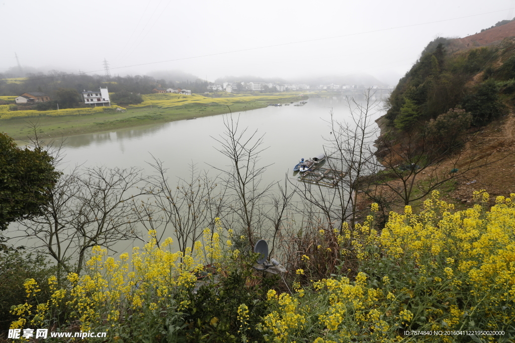 石潭村风光