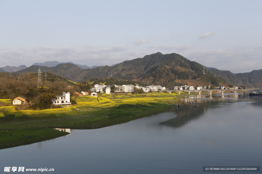 石潭村风光