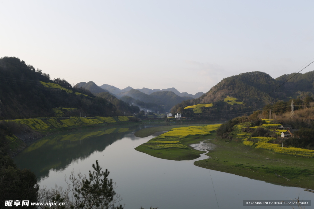 石潭村风光