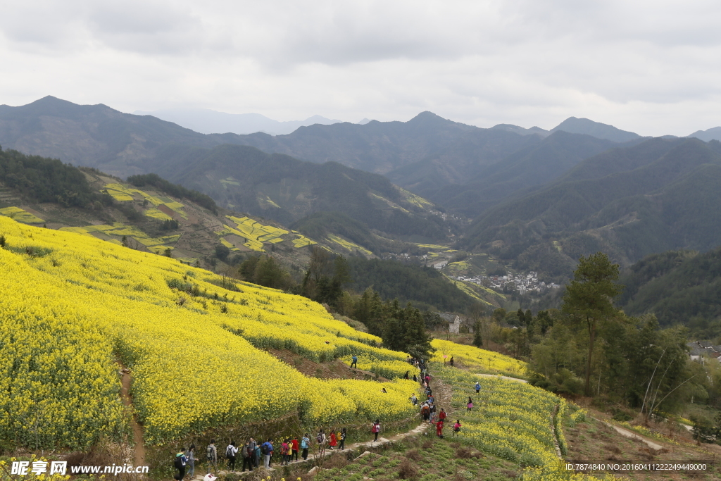 石潭村风光