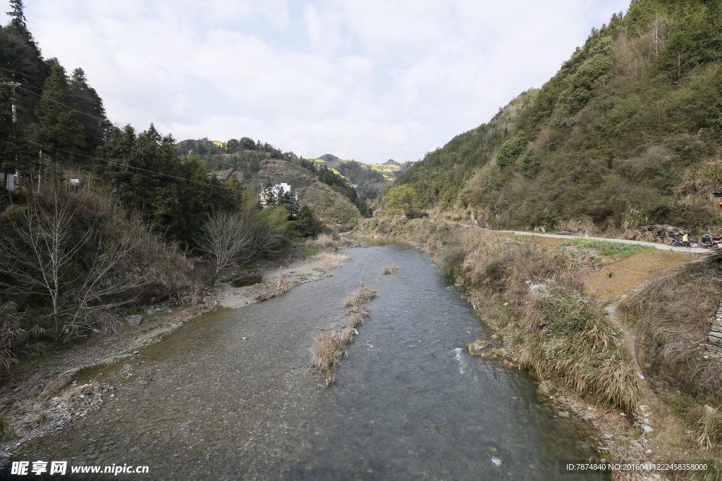 石潭村风光