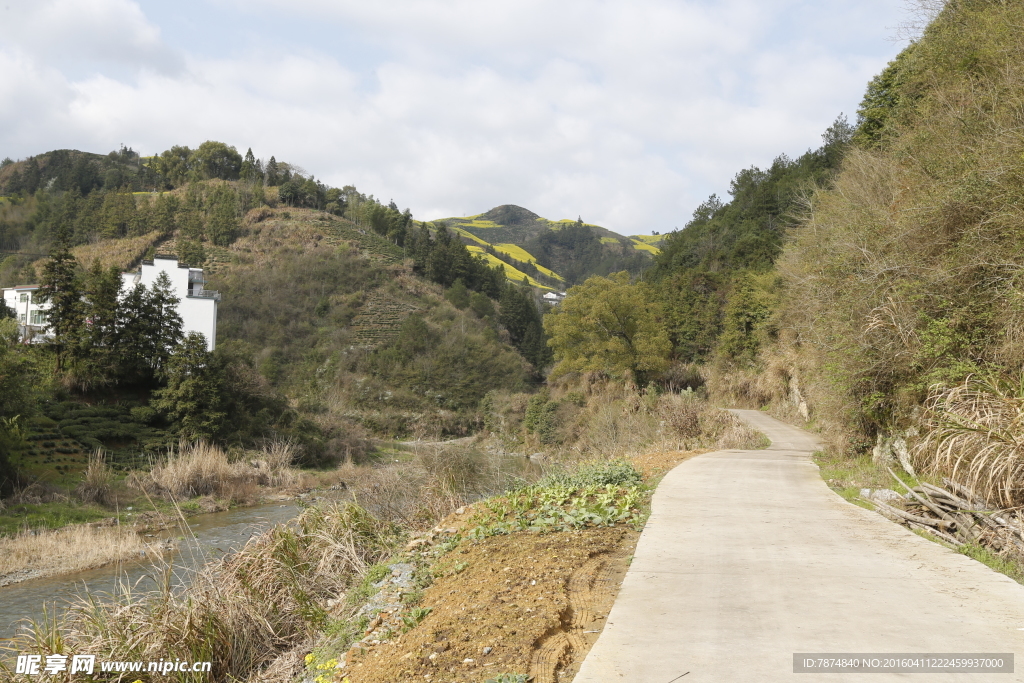 石潭村风光