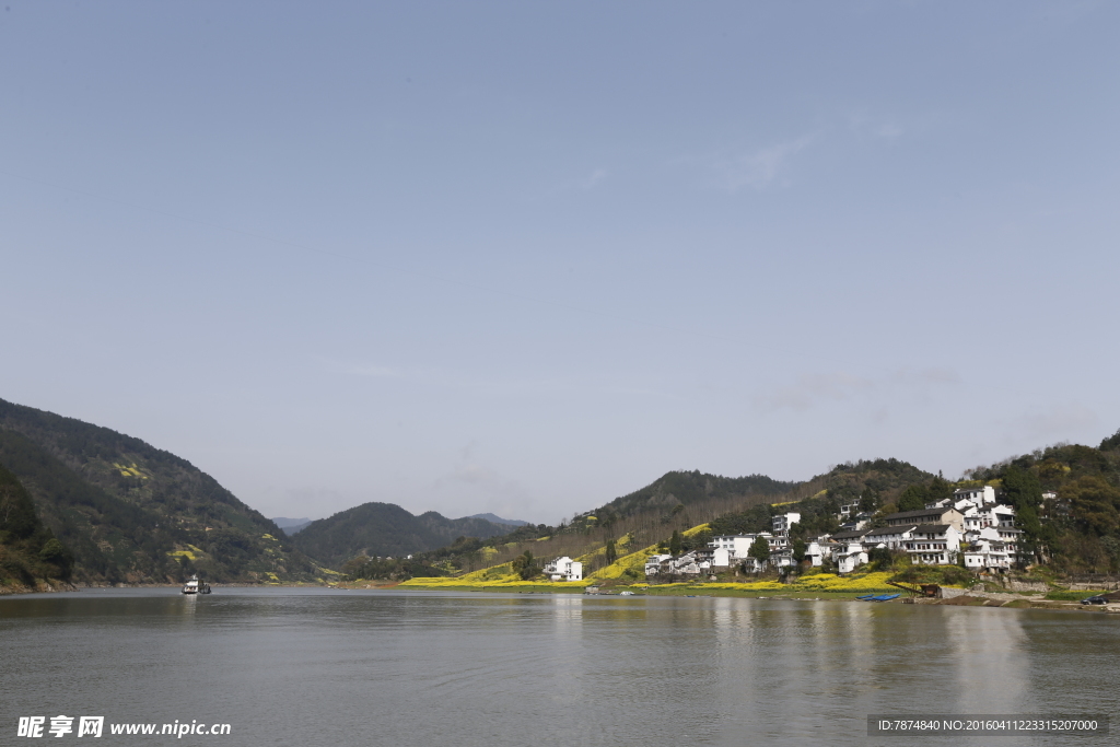 石潭村风光