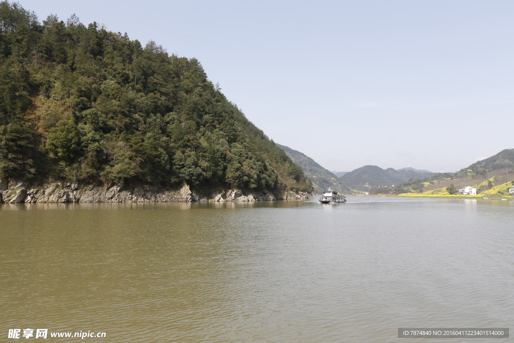 石潭村风光
