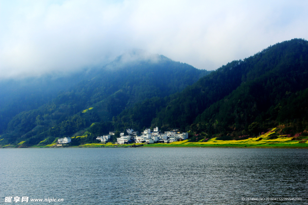 石潭村风光