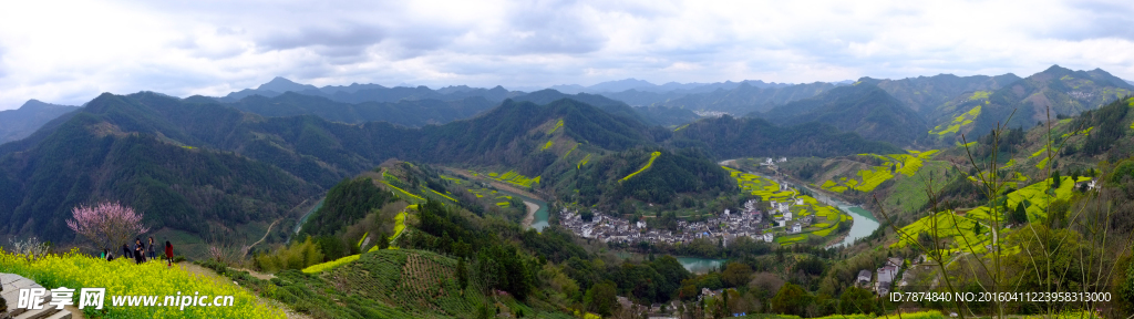 石潭村风光