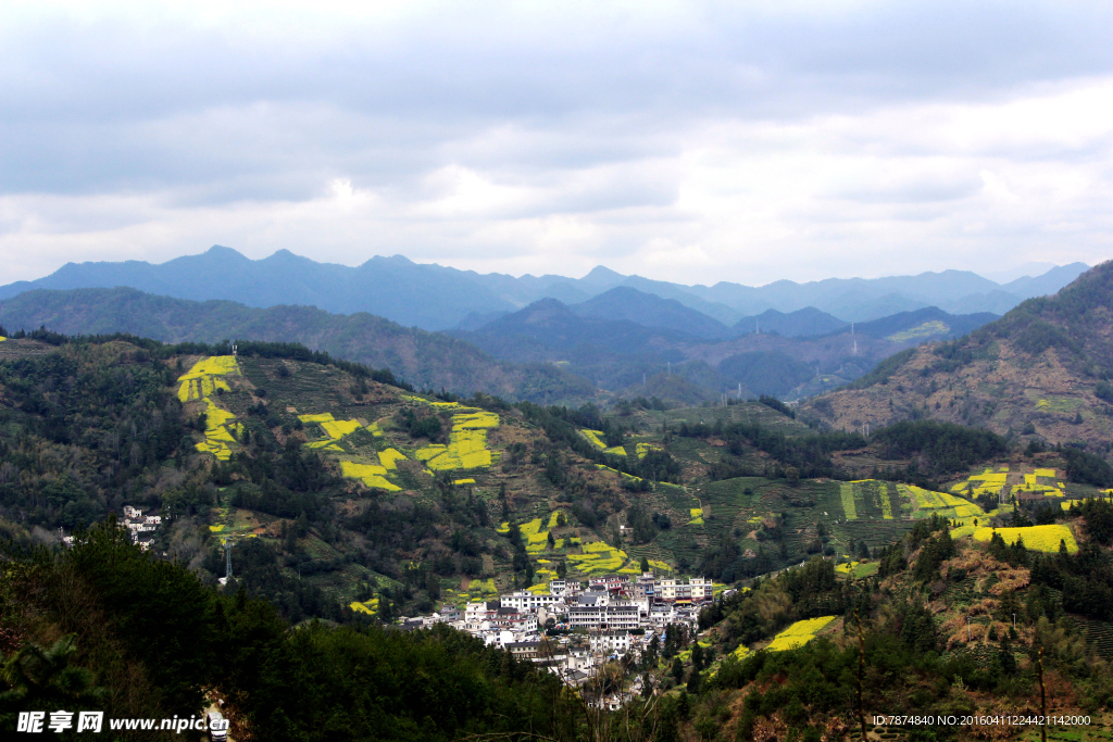 石潭村风光