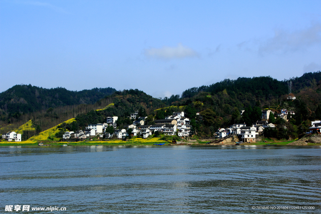 石潭村风光