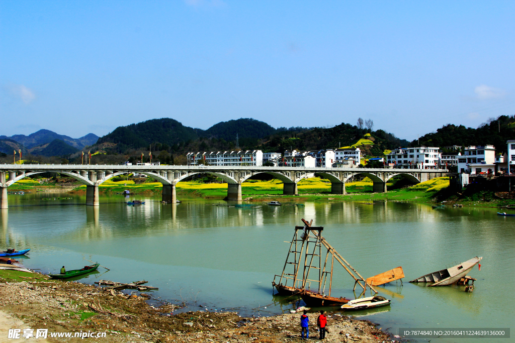 石潭村风光