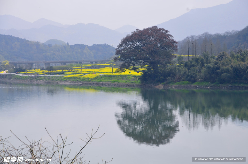 石潭村风光