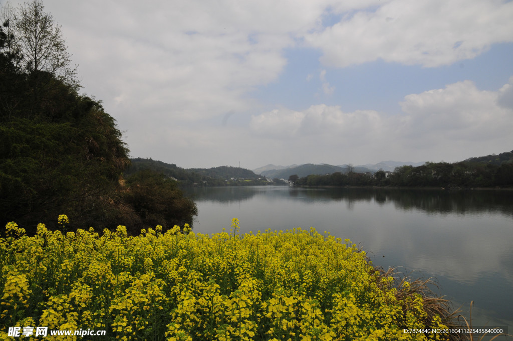 石潭村风光