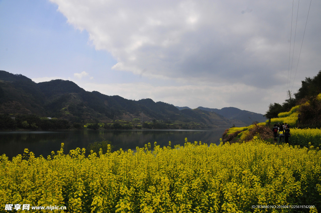 石潭村风光