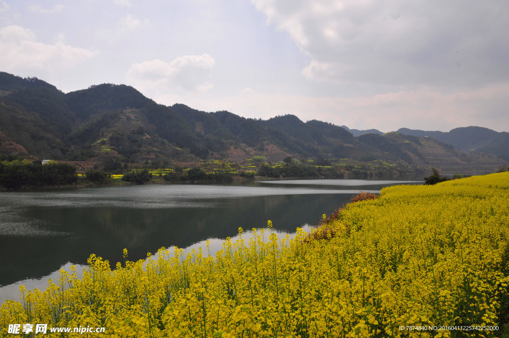 石潭村风光