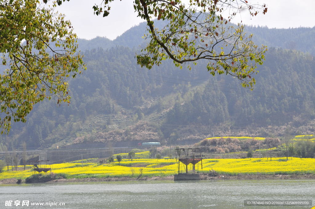 石潭村风光