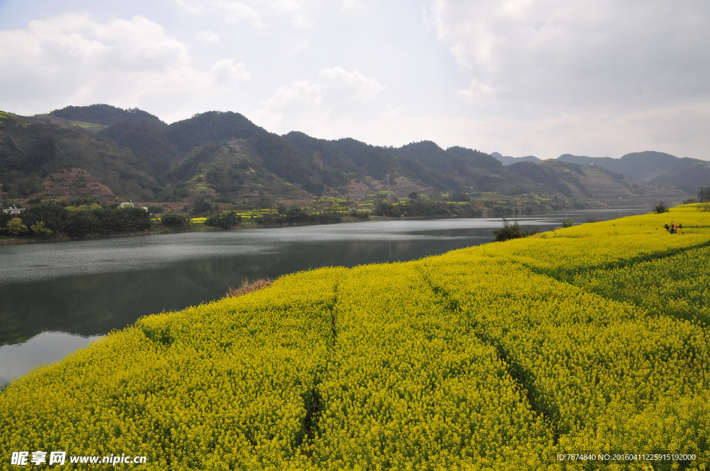 石潭村风光