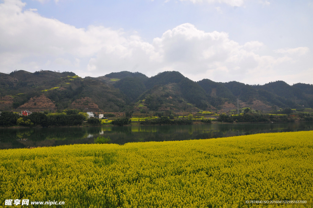 石潭村风光