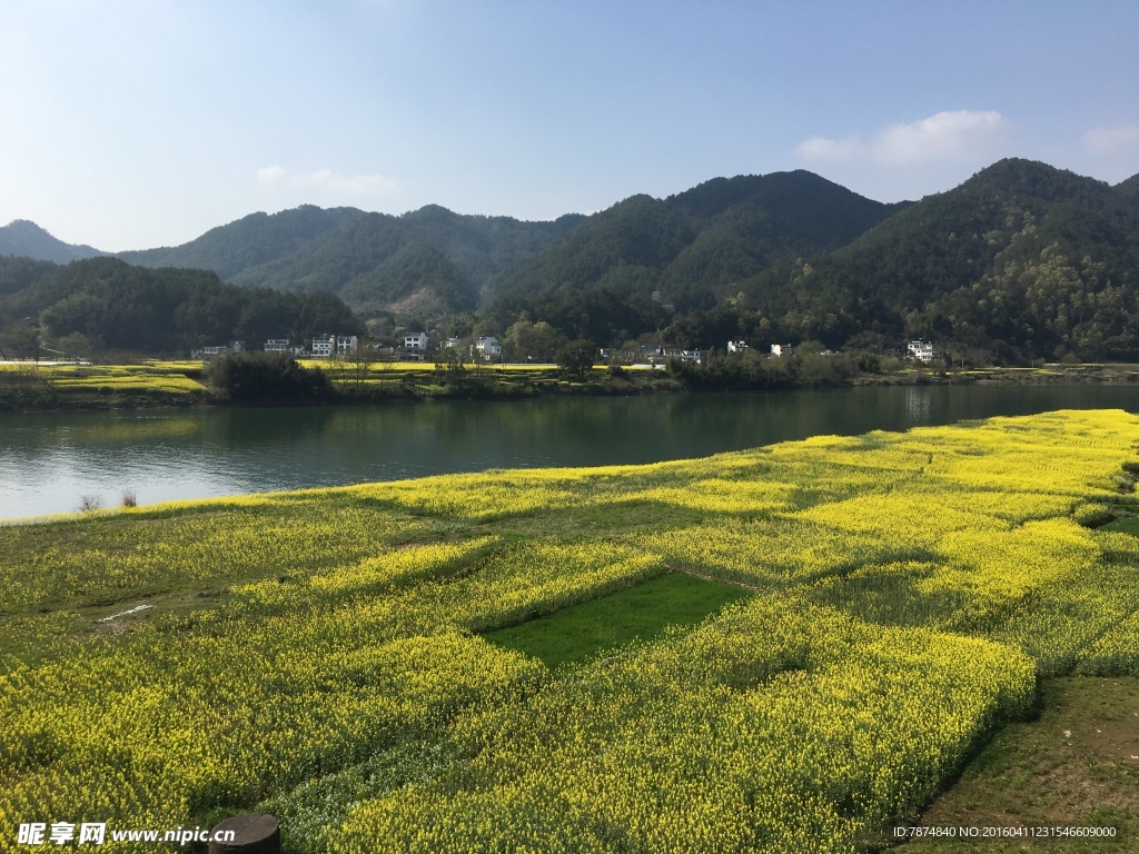 石潭村风光