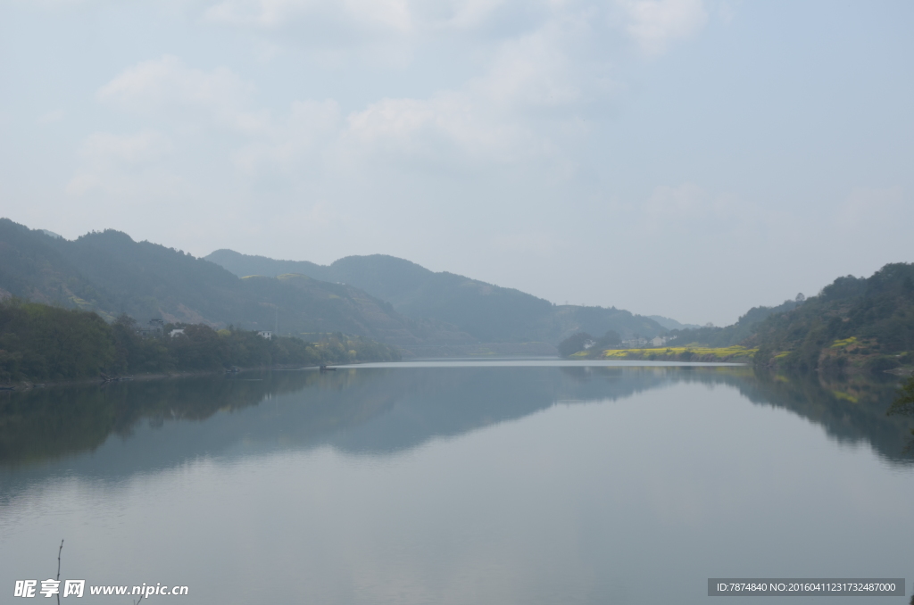 石潭村风光