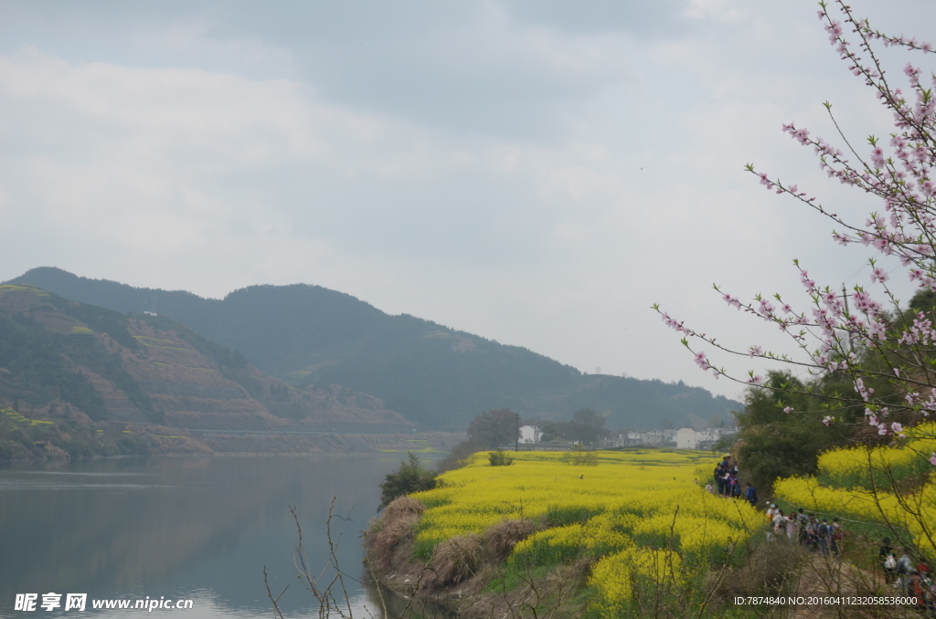 石潭村风光