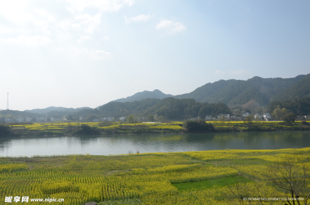 石潭村风光