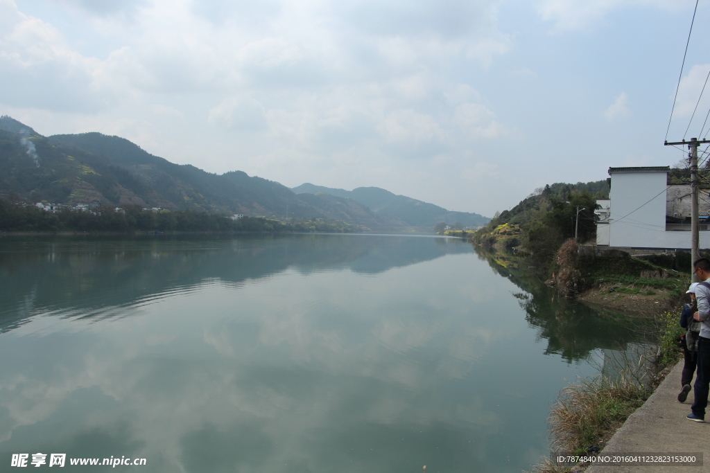 石潭村风光