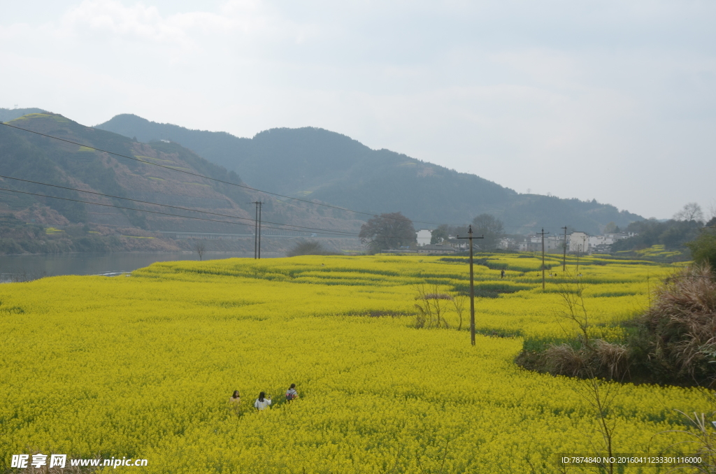 石潭村风光