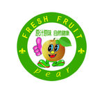 第一次设计水果标签