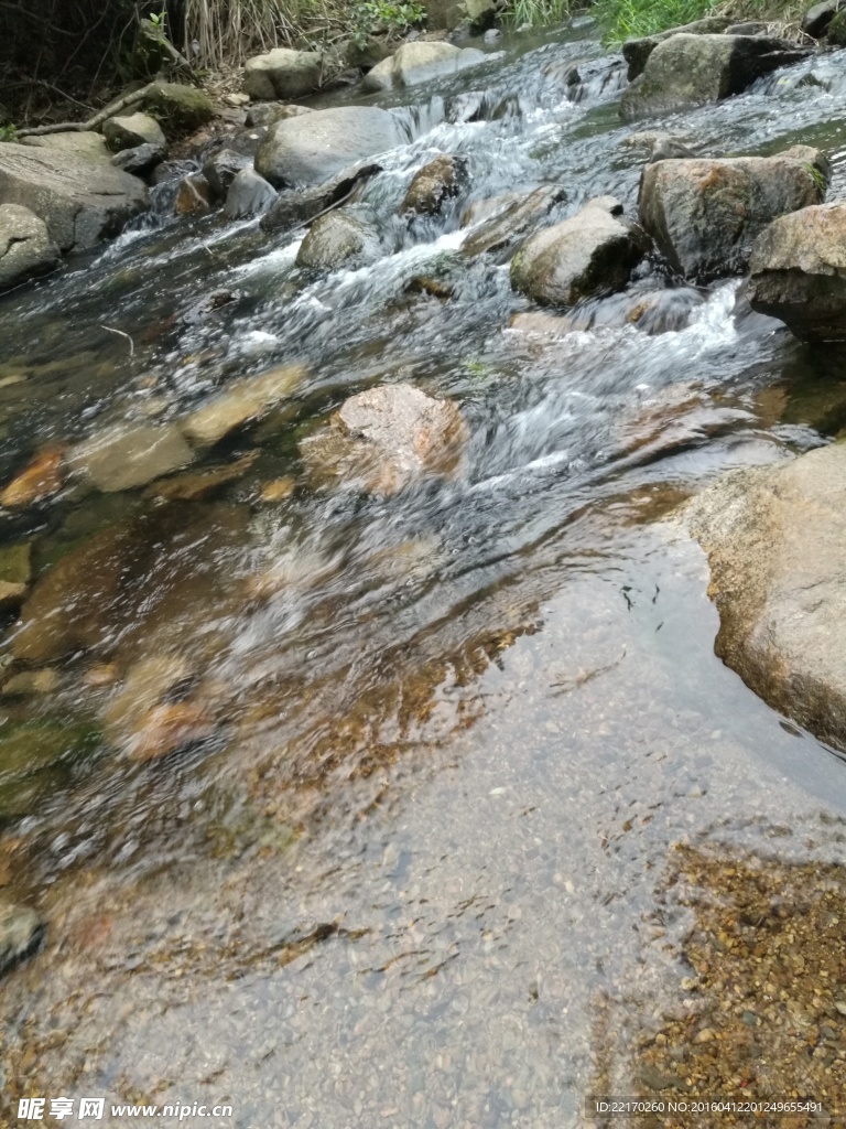 溪流 溪水 山泉