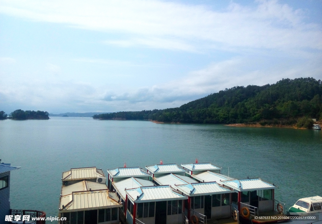 河源万绿湖风景