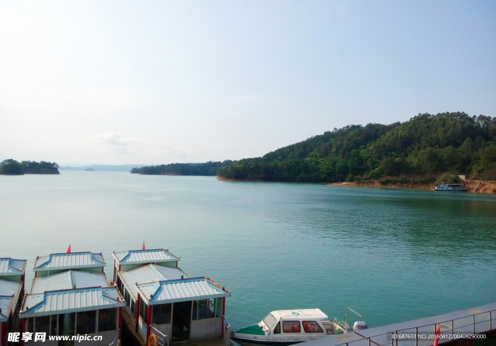 河源万绿湖风景