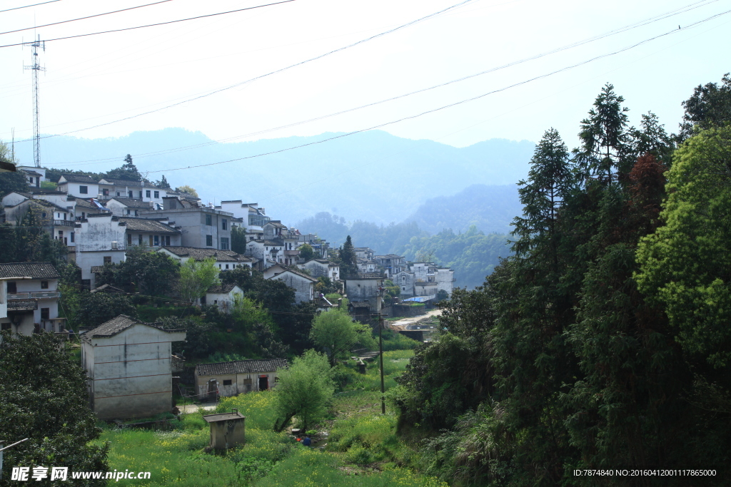 石潭村风光