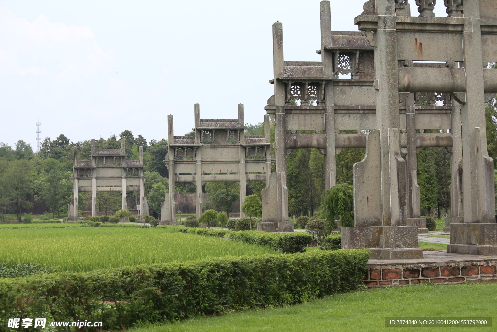 石潭村风光