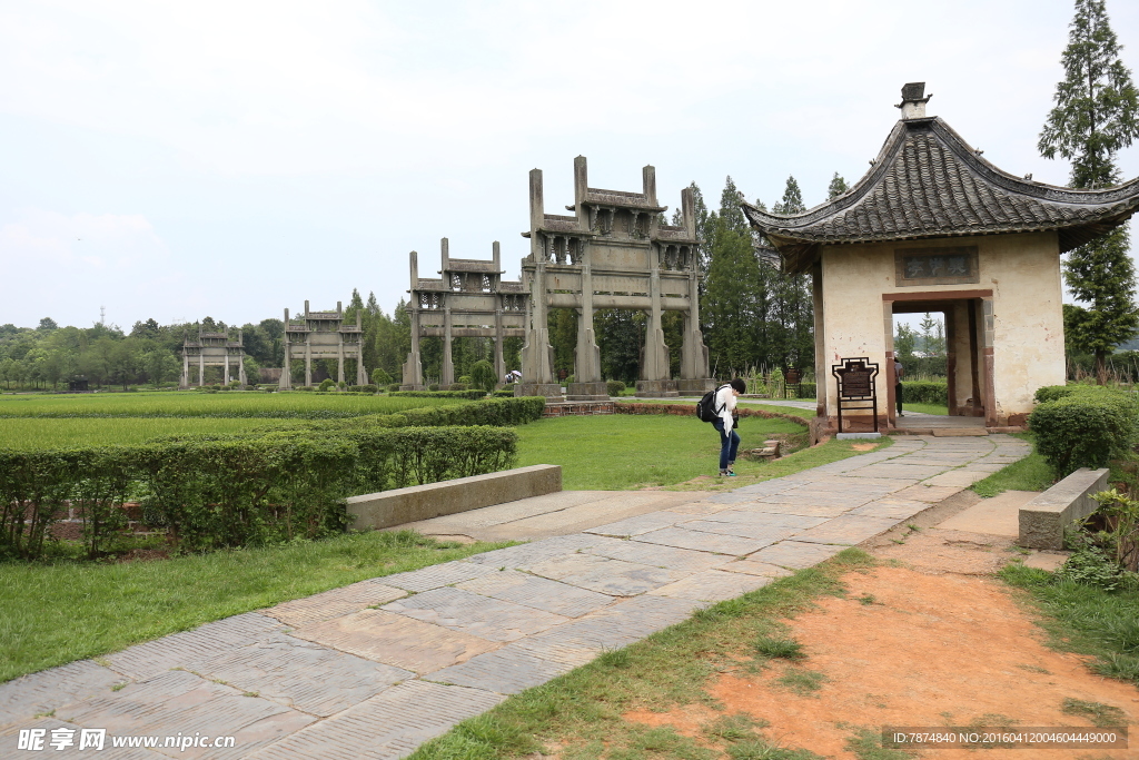 石潭村风光