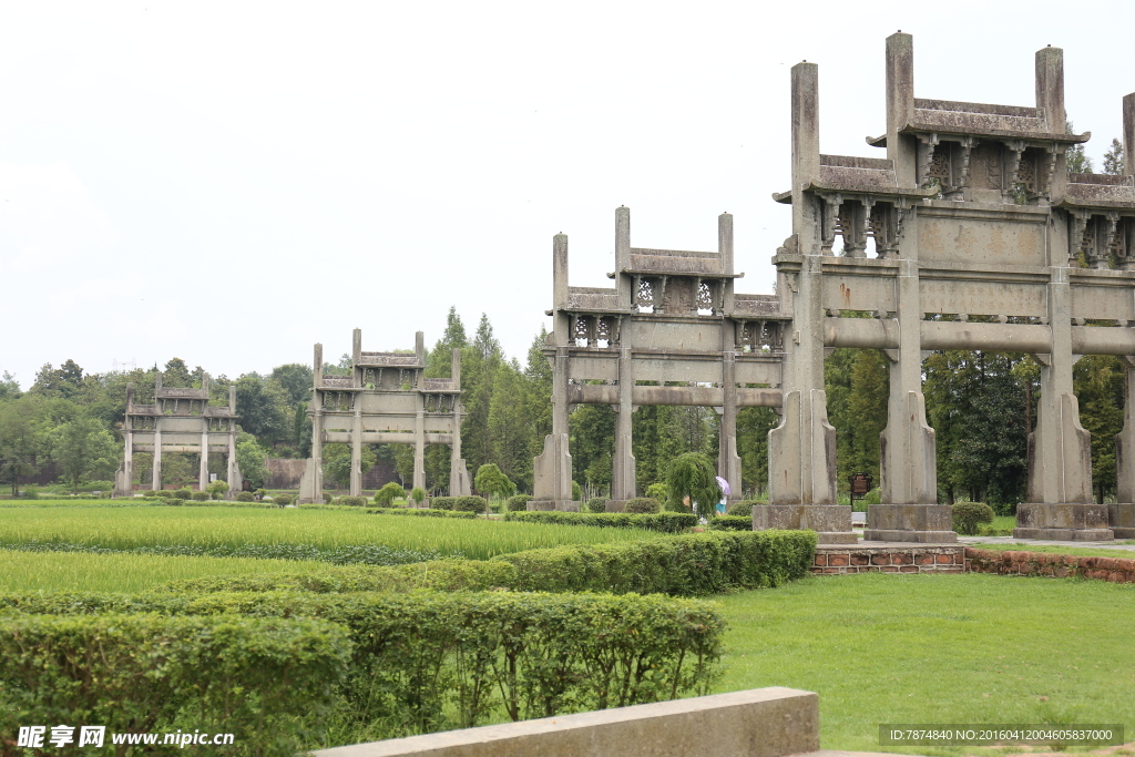 石潭村风光