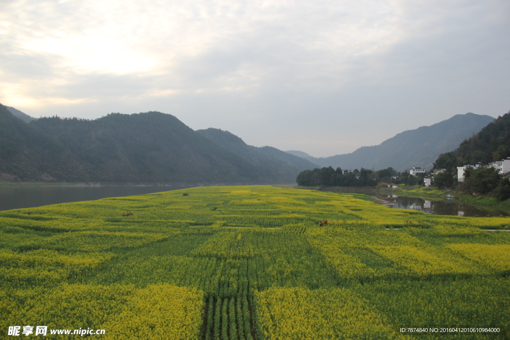 石潭村风光