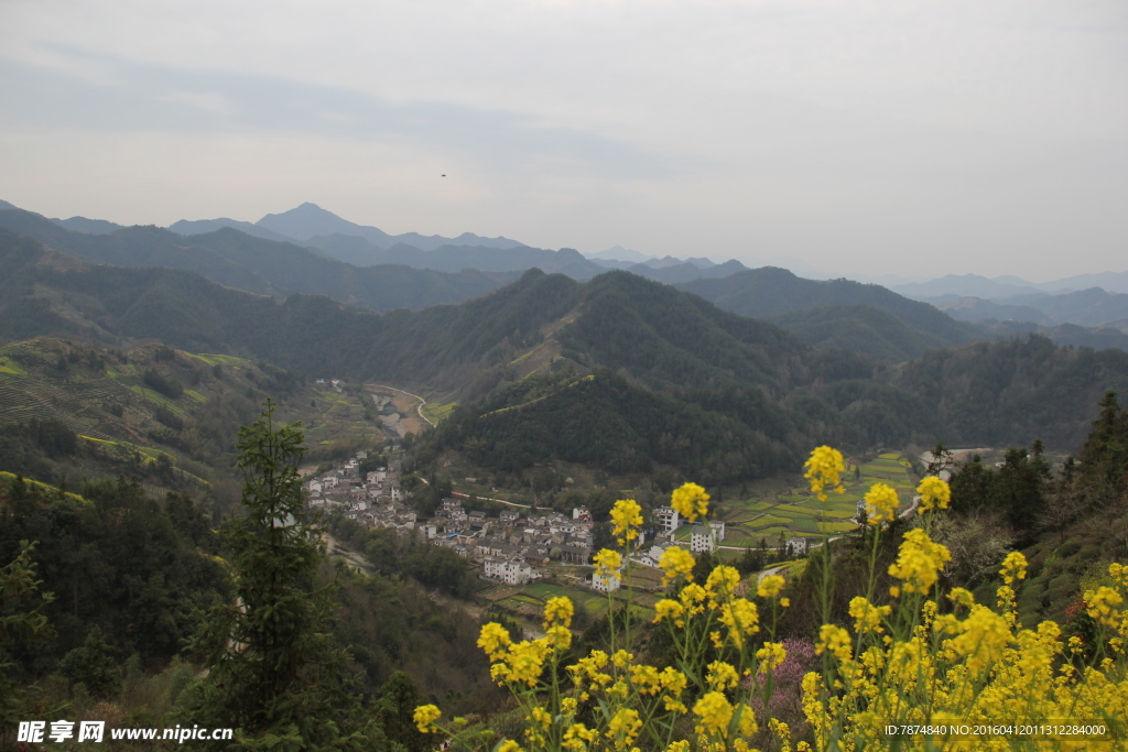 石潭村风光