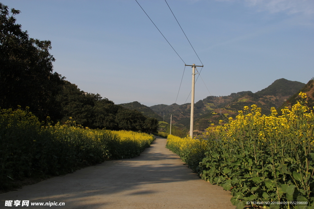 石潭村风光