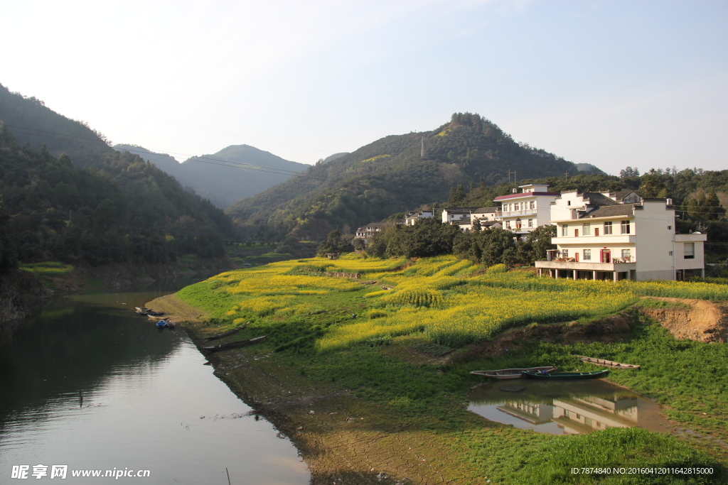 石潭村风光