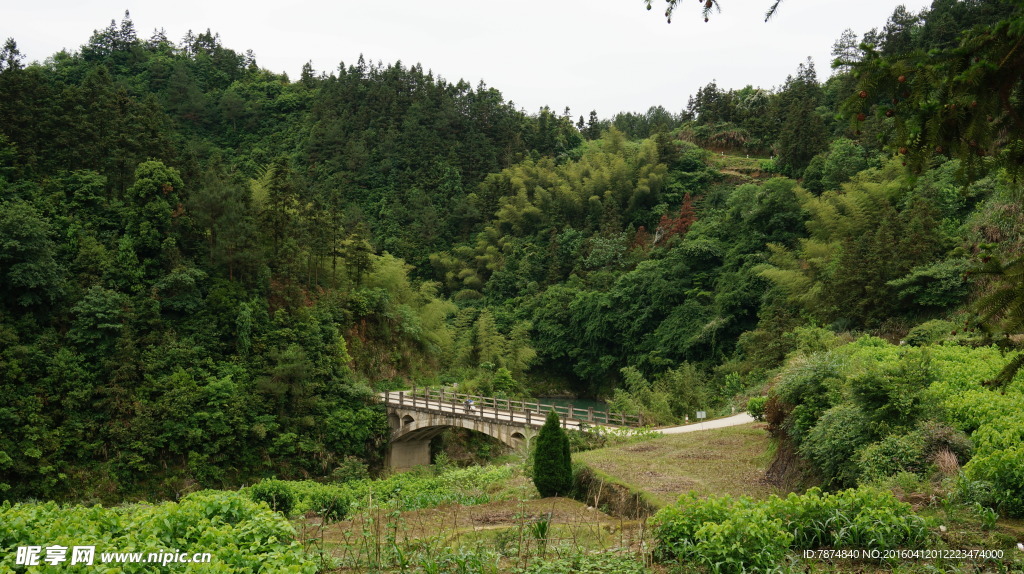 石潭村风光