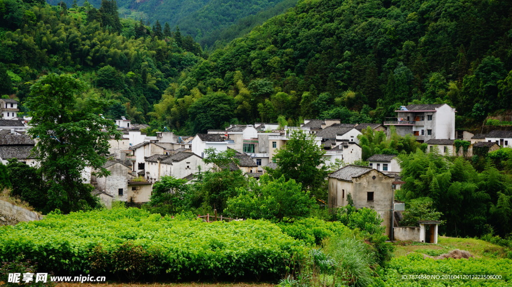 石潭村风光