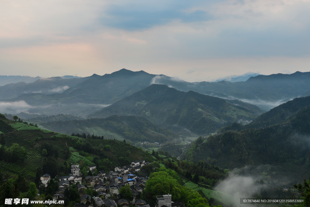 石潭村风光