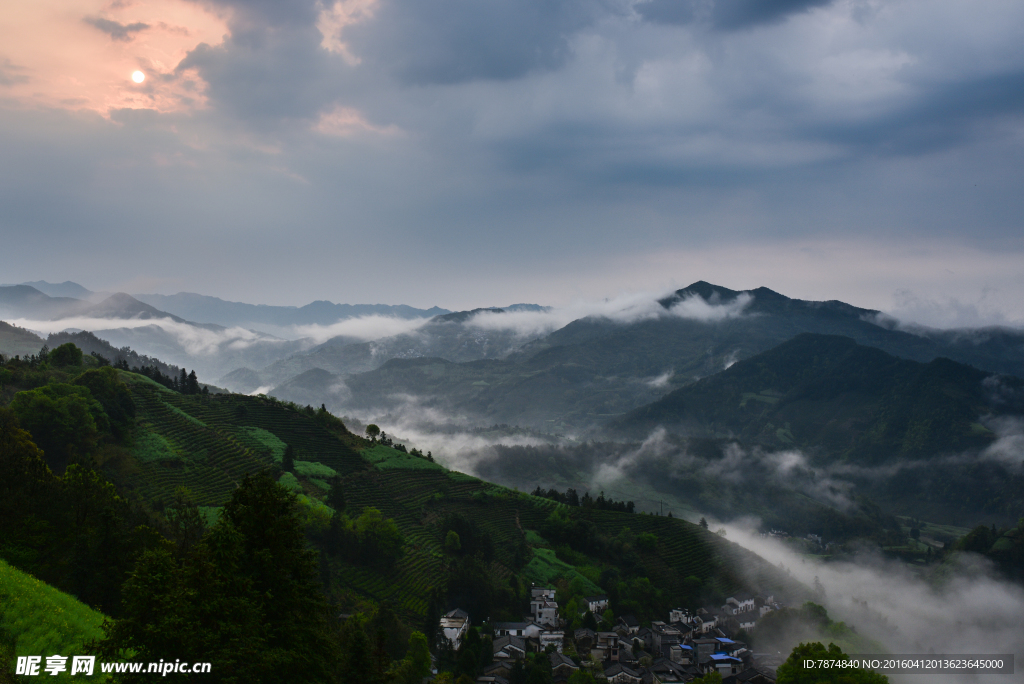 石潭村风光