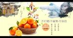 淘宝天猫奉节脐橙海报psd设