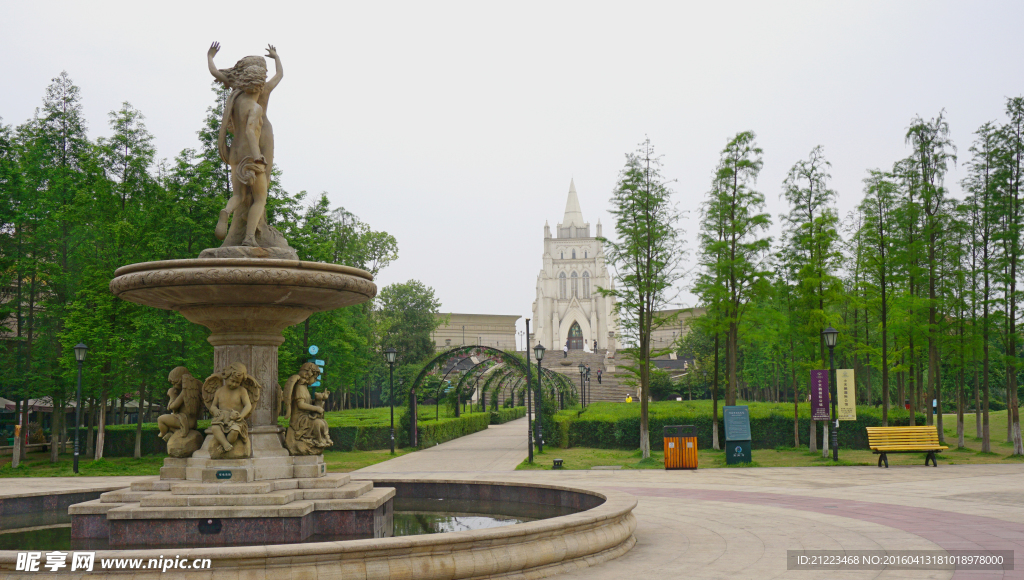 文化园广场雕塑
