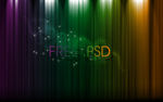 梦幻屏幕背景PSD素材