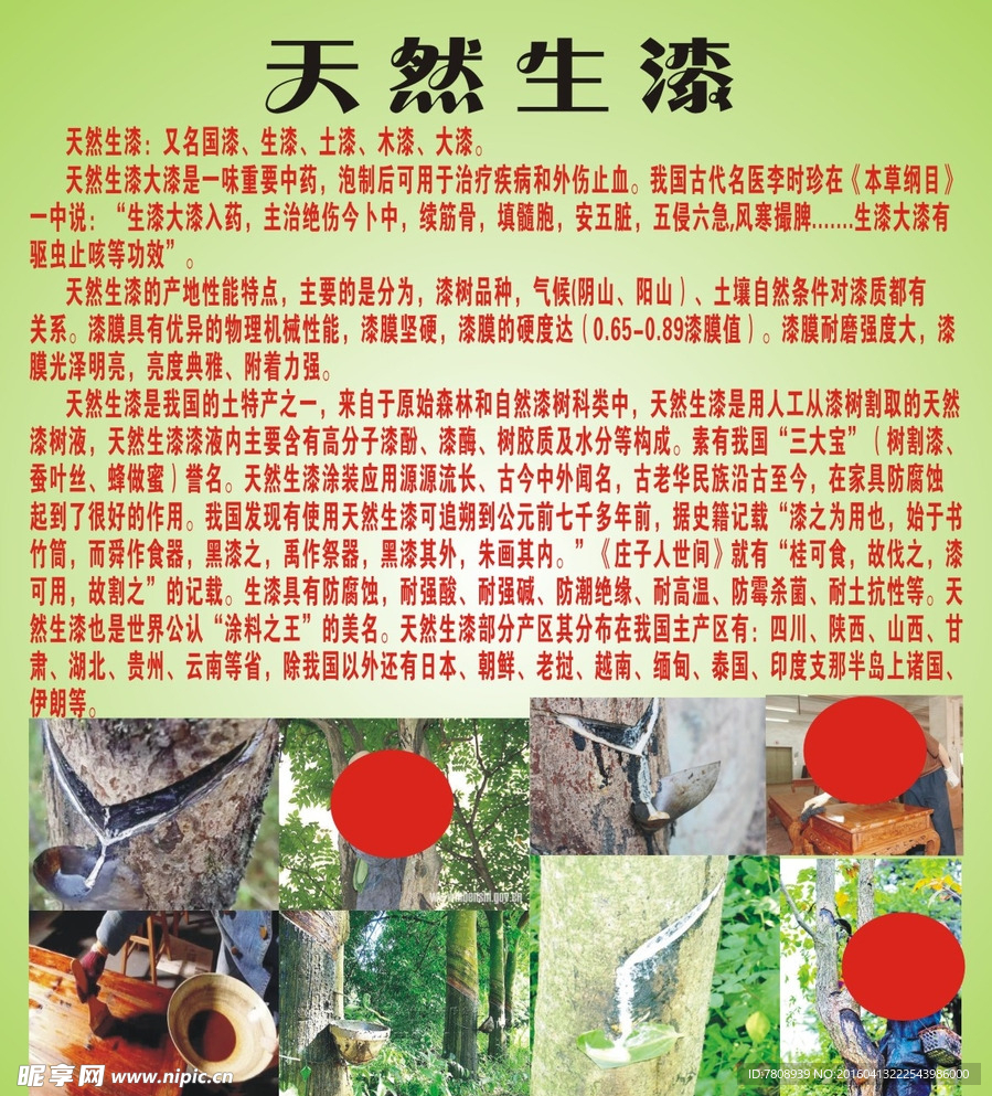 天然生漆