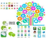 微信QQ APP图标
