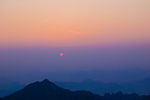 黄山日出