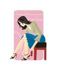 买高跟鞋的女人