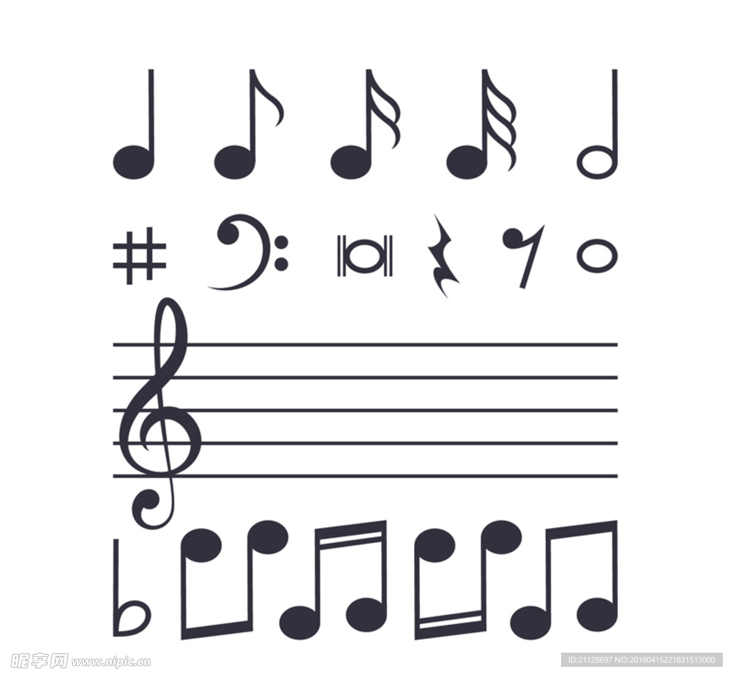音乐乐符